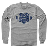 Mens Long Sleeve Heather Gray