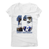 Womens Women's V-Neck White